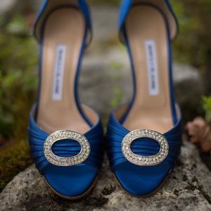Manolo Blahnik Sedaraby D'Orsay Shoes